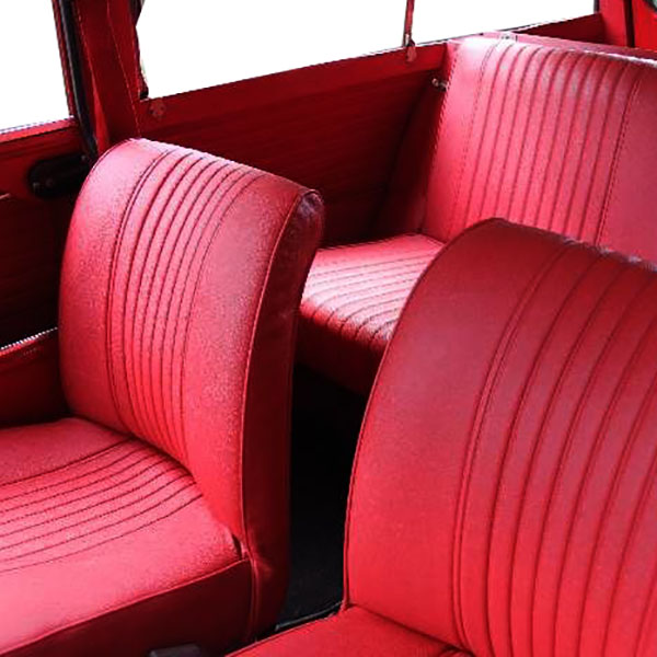 Mini Mini Cooper S, Housse siège auto, kit complet, noir, rouge