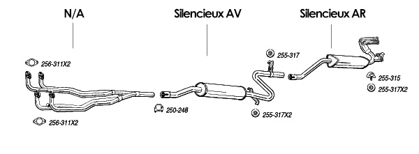 alfasud-echappement-inox